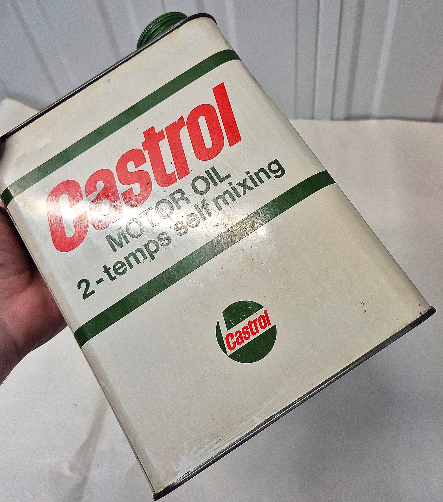 Bidon d'huile CASTROL 2 Temps