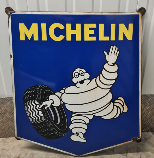 Plaque emaillée MICHELIN