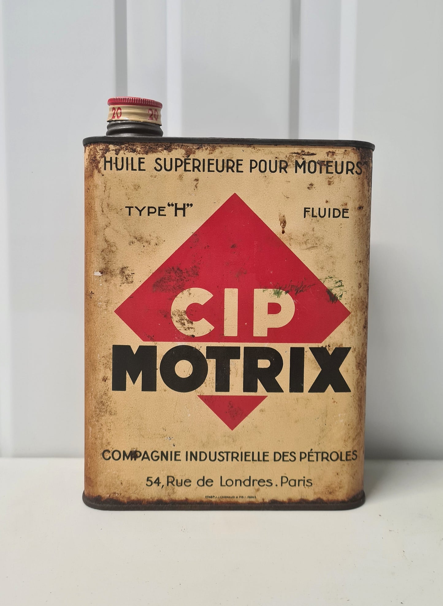 Bidon d'huile CIP MOTRIX