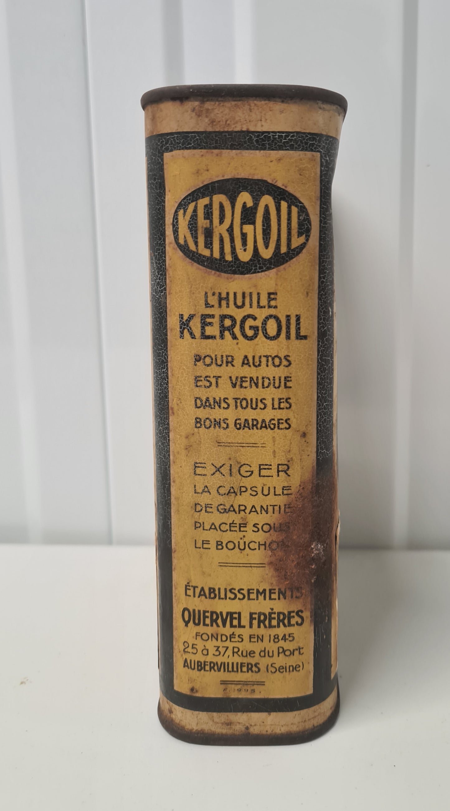 Bidon d'huile KERGOIL