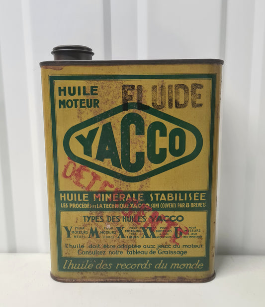 Bidon d'huile YACCO