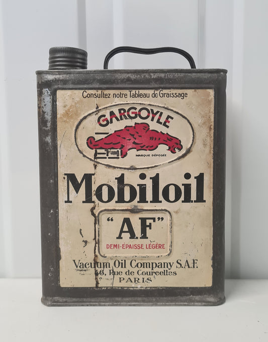 Bidon d'huile MOBILOIL