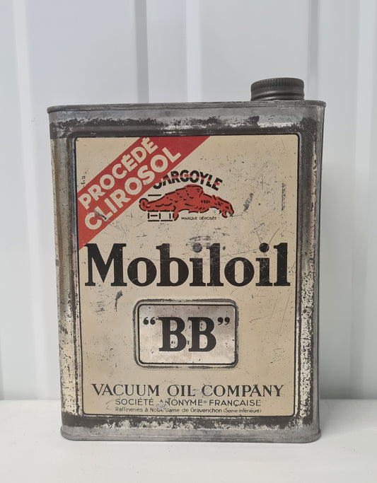 Bidon d'huile MOBILOIL