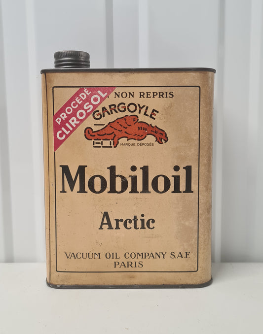 Bidon d'huile MOBILOIL