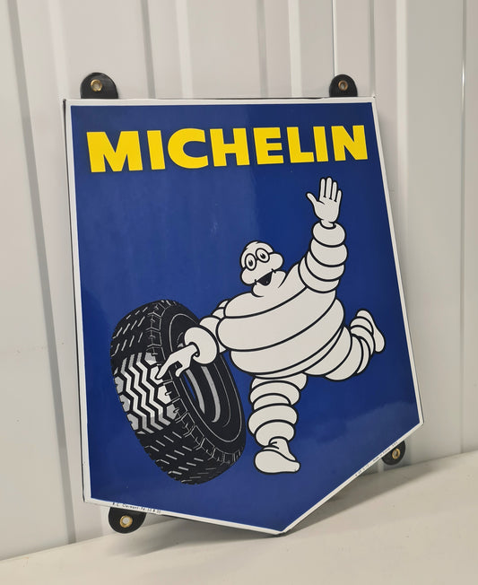 Plaque émaillée MICHELIN