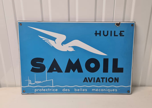 Plaque émaillée SAMOIL