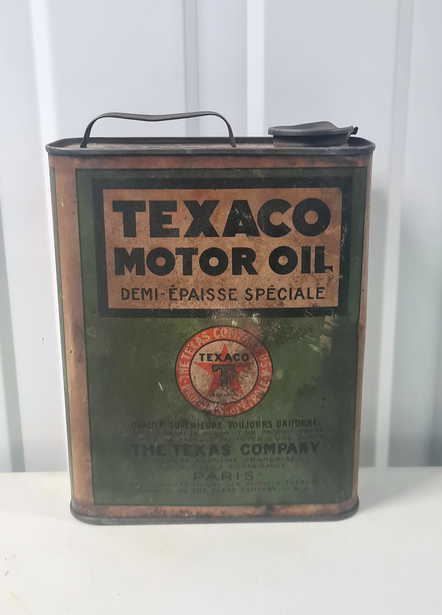 Bidon D'huile TEXACO – Passion-Automobilia