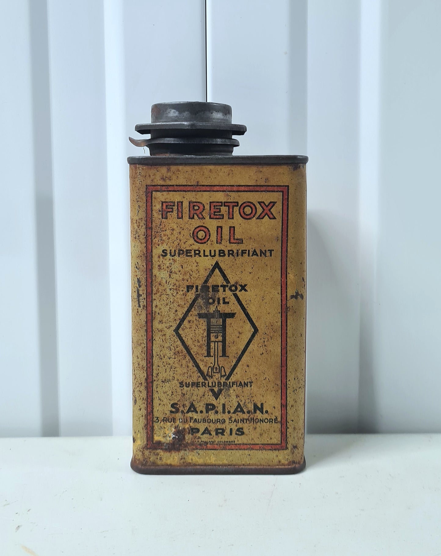 Bidon d'huile FIRETOX OIL