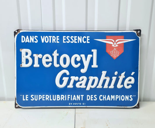 Plaque émaillée BRETOCYL